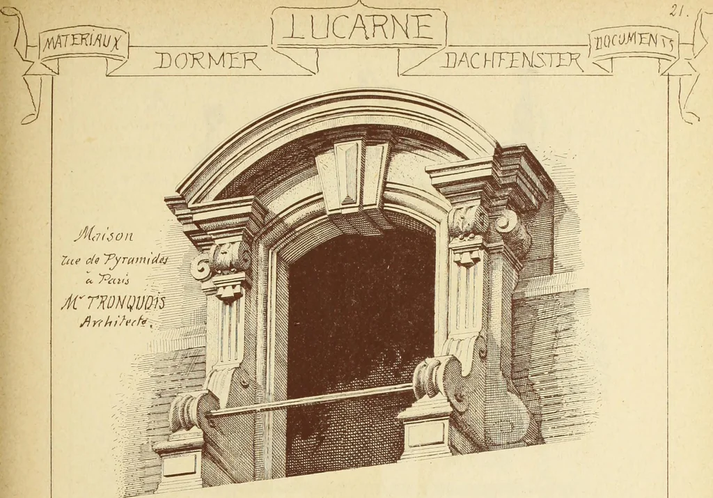 An illustration from Materials and documents of architecture and sculpture : classified alphabetically, 1915, leaf 248