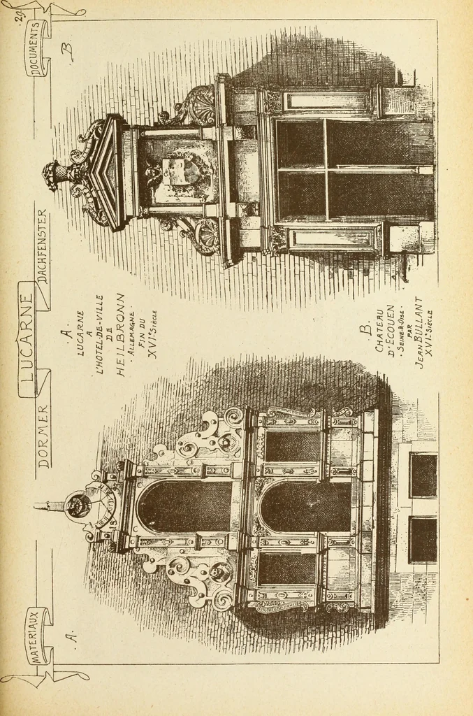 An illustration from Materials and documents of architecture and sculpture : classified alphabetically, 1915, leaf 256
