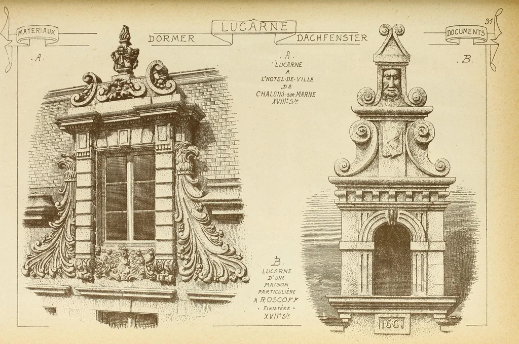 An illustration from Materials and documents of architecture and sculpture : classified alphabetically, 1915, leaf 258