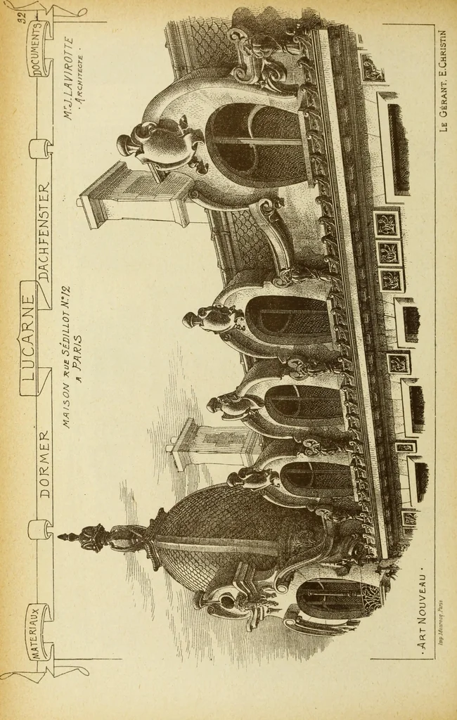 An illustration from Materials and documents of architecture and sculpture : classified alphabetically, 1915, leaf 259