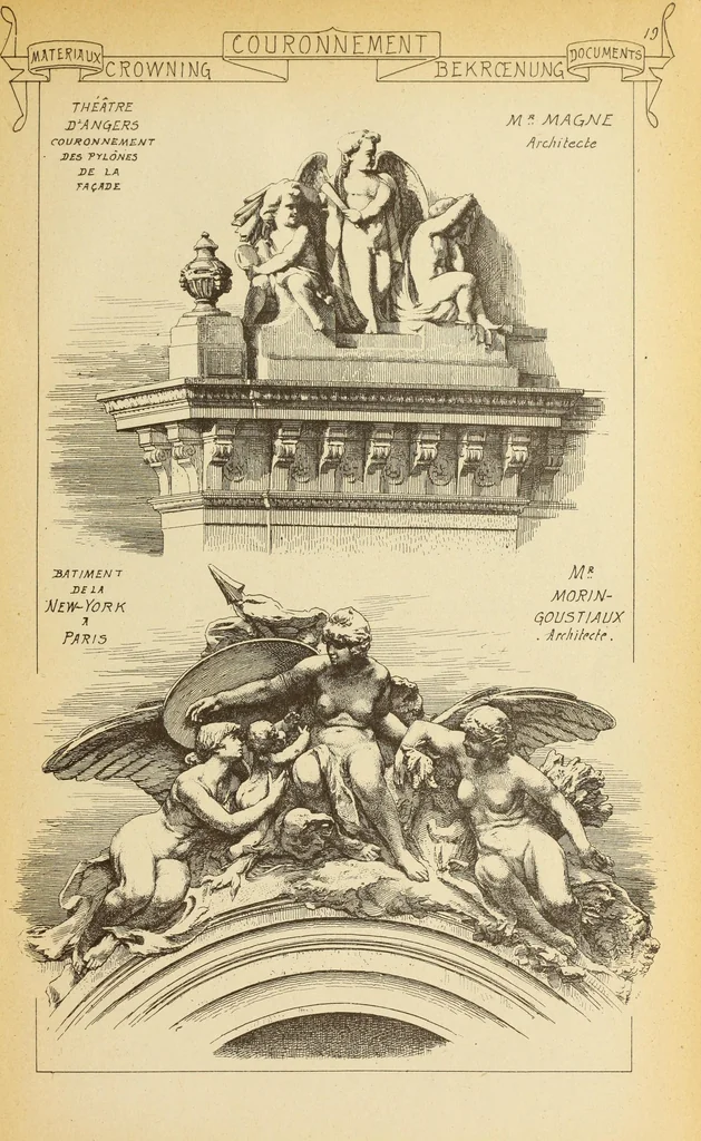 An illustration from Materials and documents of architecture and sculpture : classified alphabetically, 1915, leaf 26