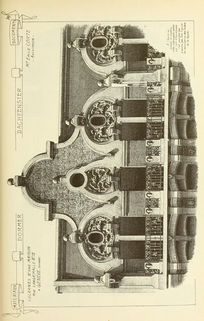 An illustration from Materials and documents of architecture and sculpture : classified alphabetically, 1915, leaf 266