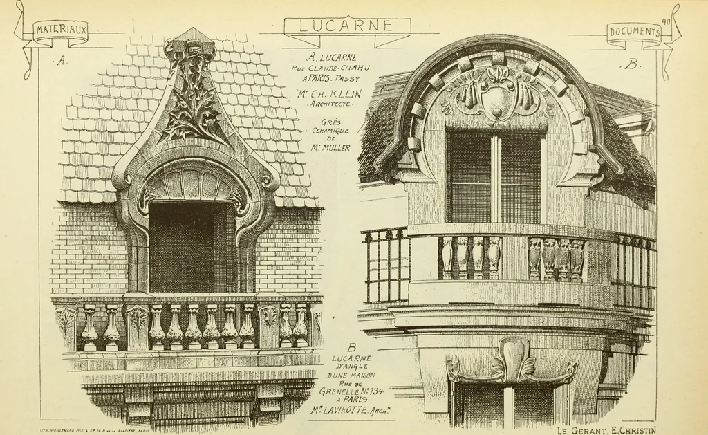 An illustration from Materials and documents of architecture and sculpture : classified alphabetically, 1915, leaf 267