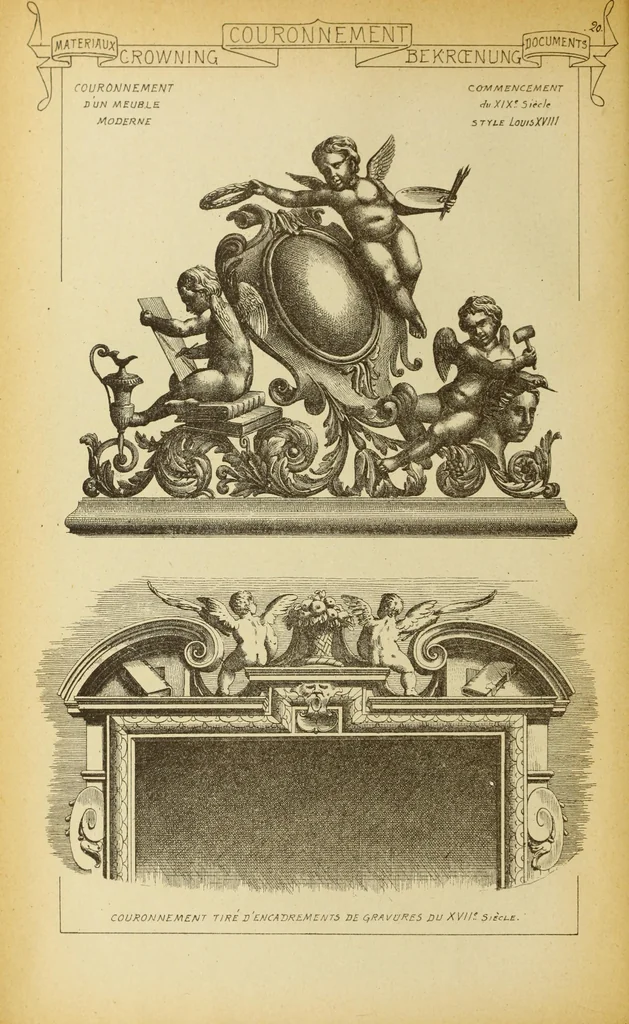 An illustration from Materials and documents of architecture and sculpture : classified alphabetically, 1915, leaf 27