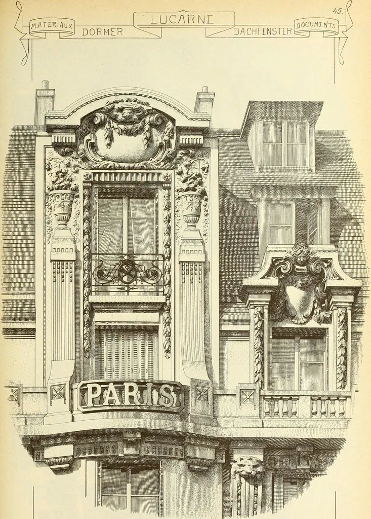 An illustration from Materials and documents of architecture and sculpture : classified alphabetically, 1915, leaf 272