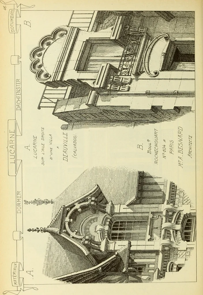 An illustration from Materials and documents of architecture and sculpture : classified alphabetically, 1915, leaf 273