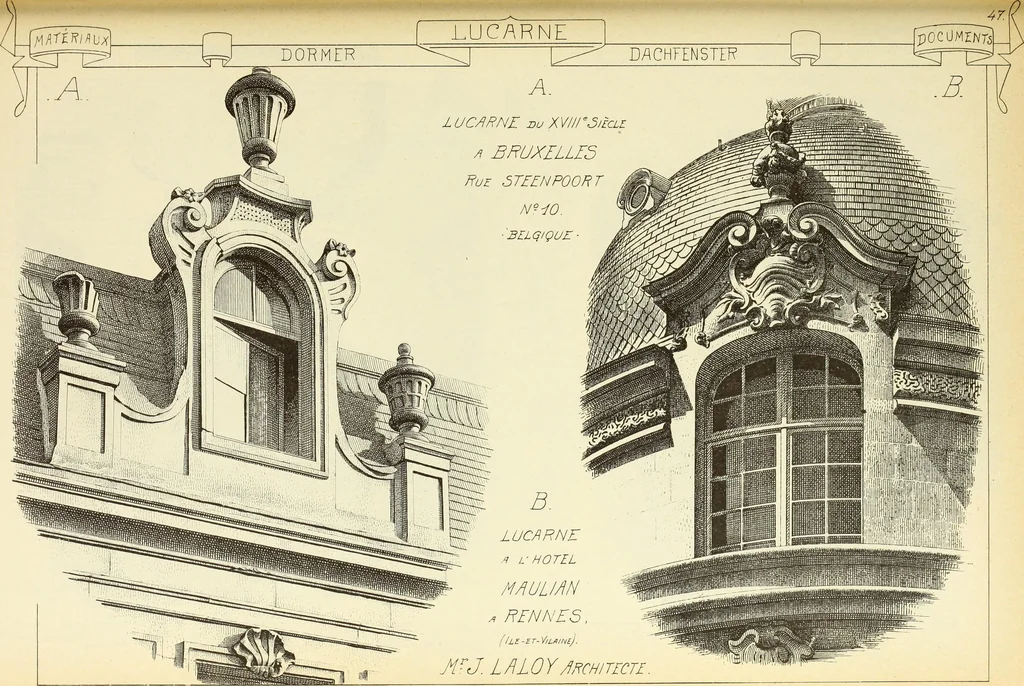 An illustration from Materials and documents of architecture and sculpture : classified alphabetically, 1915, leaf 274
