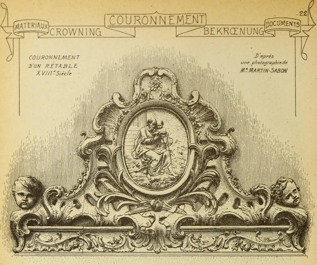 An illustration from Materials and documents of architecture and sculpture : classified alphabetically, 1915, leaf 29