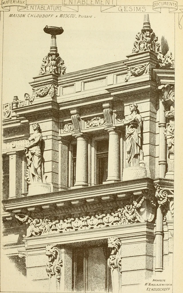 An illustration from Materials and documents of architecture and sculpture : classified alphabetically, 1915, leaf 292