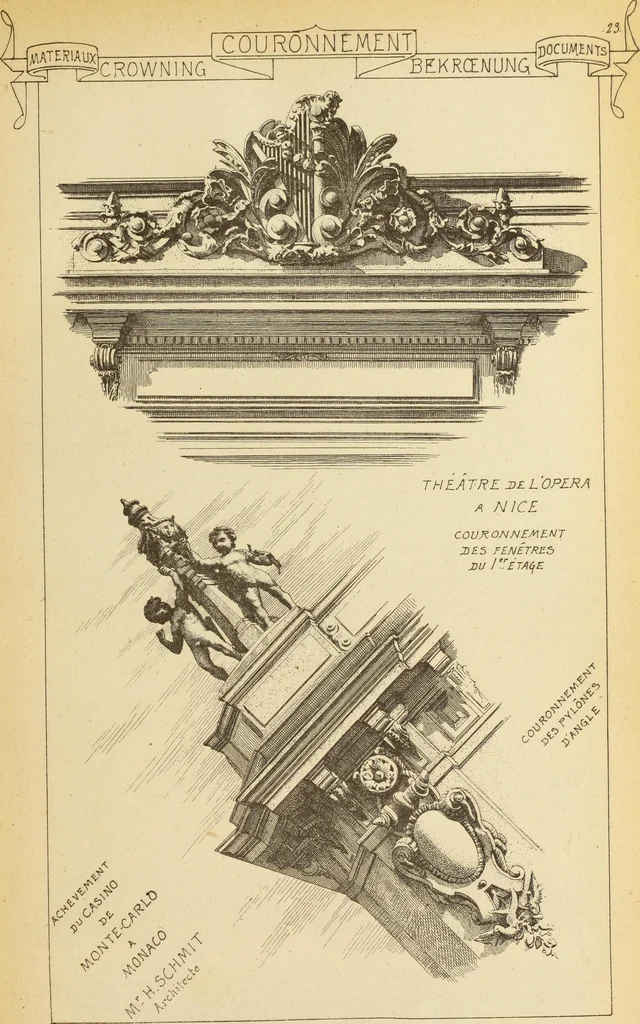 An illustration from Materials and documents of architecture and sculpture : classified alphabetically, 1915, leaf 30