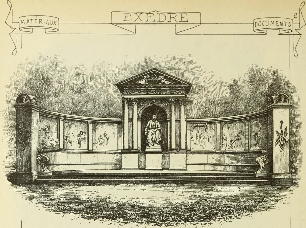 An illustration from Materials and documents of architecture and sculpture : classified alphabetically, 1915, leaf 301