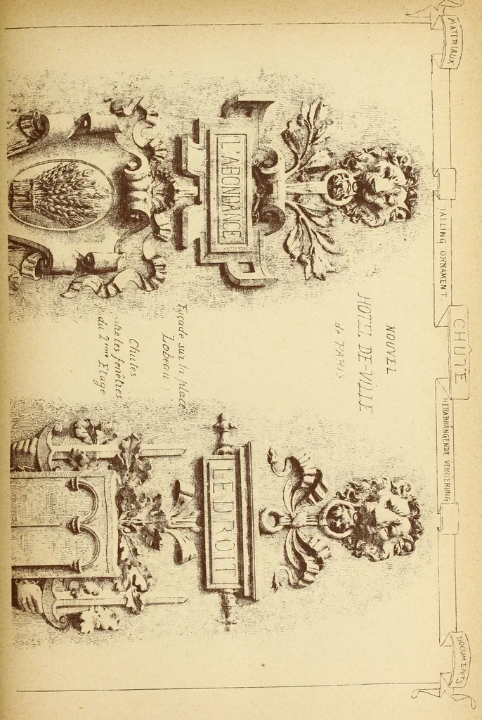 An illustration from Materials and documents of architecture and sculpture : classified alphabetically, 1915, leaf 310
