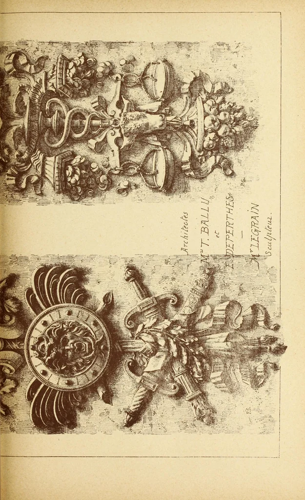An illustration from Materials and documents of architecture and sculpture : classified alphabetically, 1915, leaf 312