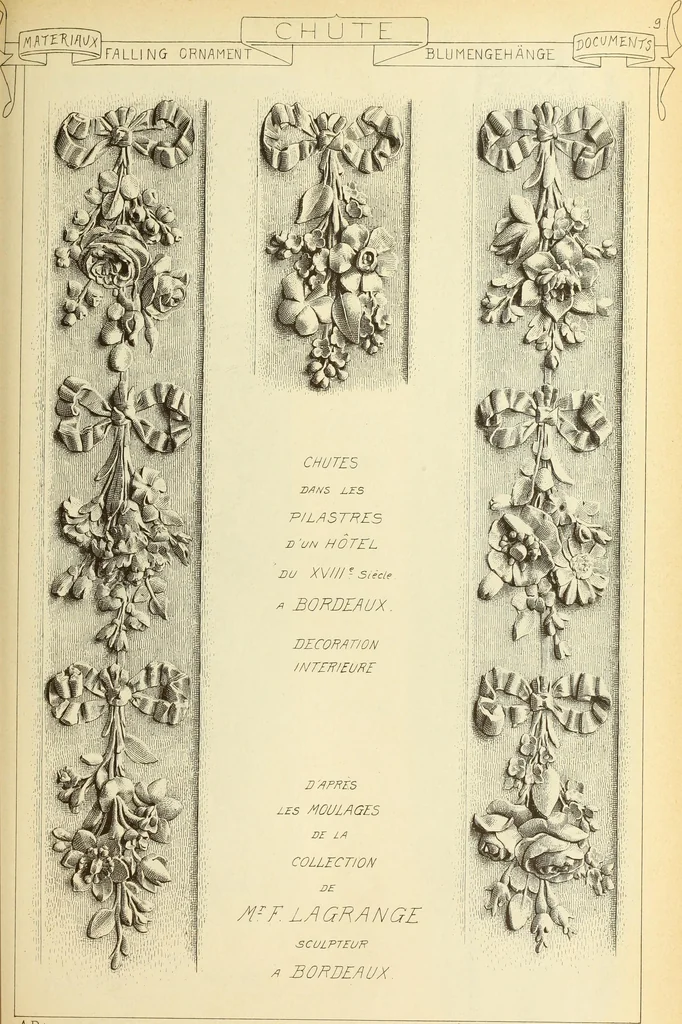 An illustration from Materials and documents of architecture and sculpture : classified alphabetically, 1915, leaf 316