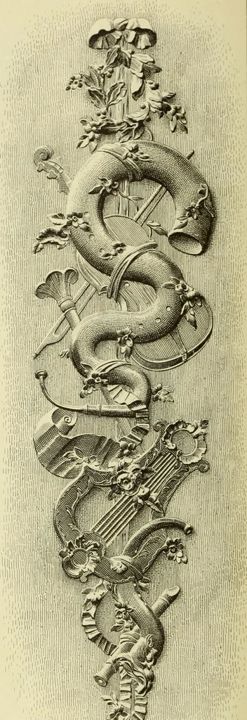 An illustration from Materials and documents of architecture and sculpture : classified alphabetically, 1915, leaf 317