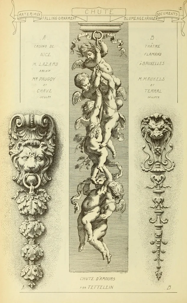 An illustration from Materials and documents of architecture and sculpture : classified alphabetically, 1915, leaf 319