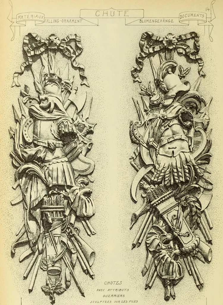 An illustration from Materials and documents of architecture and sculpture : classified alphabetically, 1915, leaf 321