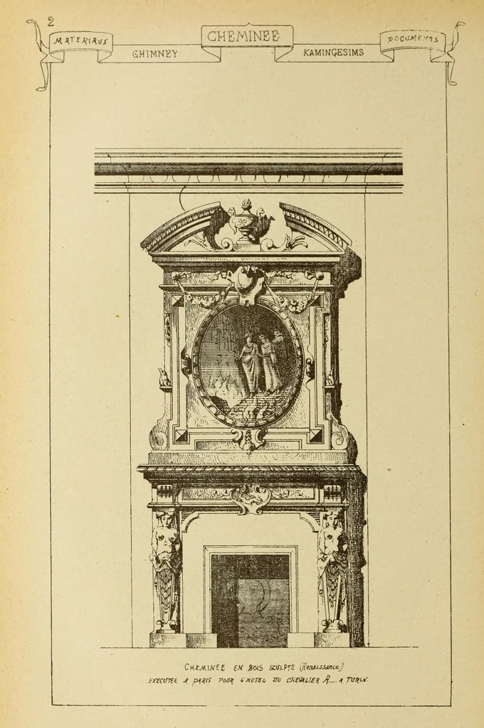 An illustration from Materials and documents of architecture and sculpture : classified alphabetically, 1915, leaf 325