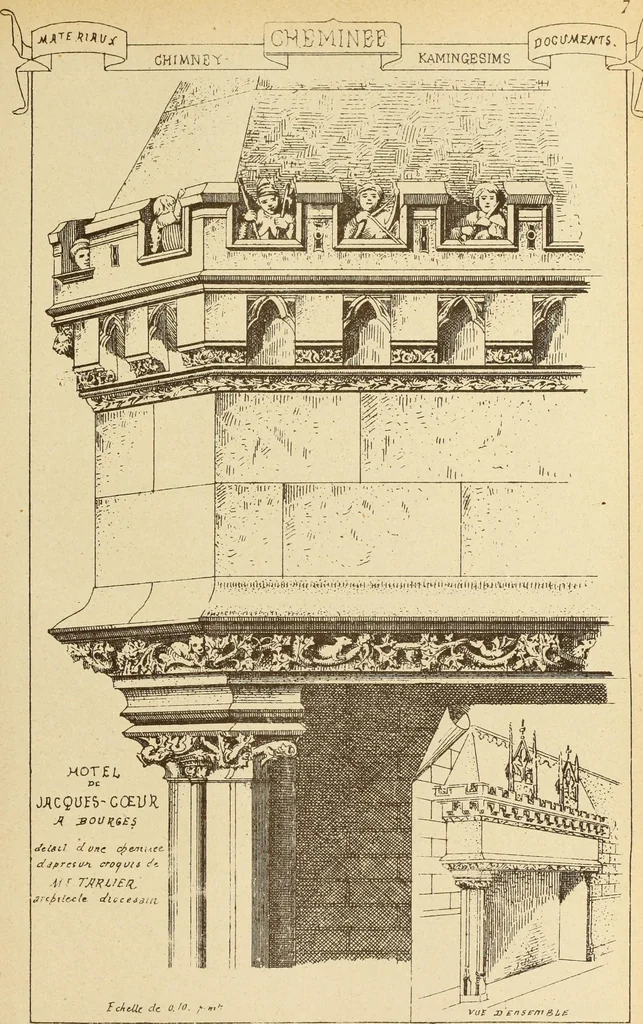 An illustration from Materials and documents of architecture and sculpture : classified alphabetically, 1915, leaf 330