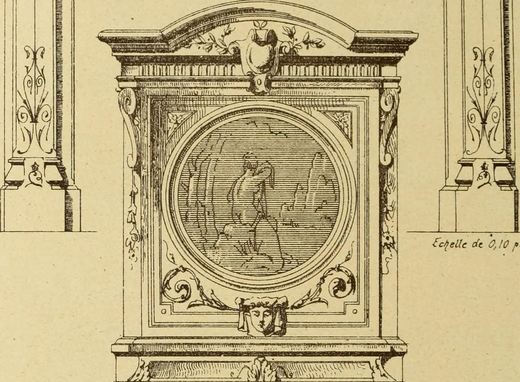 An illustration from Materials and documents of architecture and sculpture : classified alphabetically, 1915, leaf 331