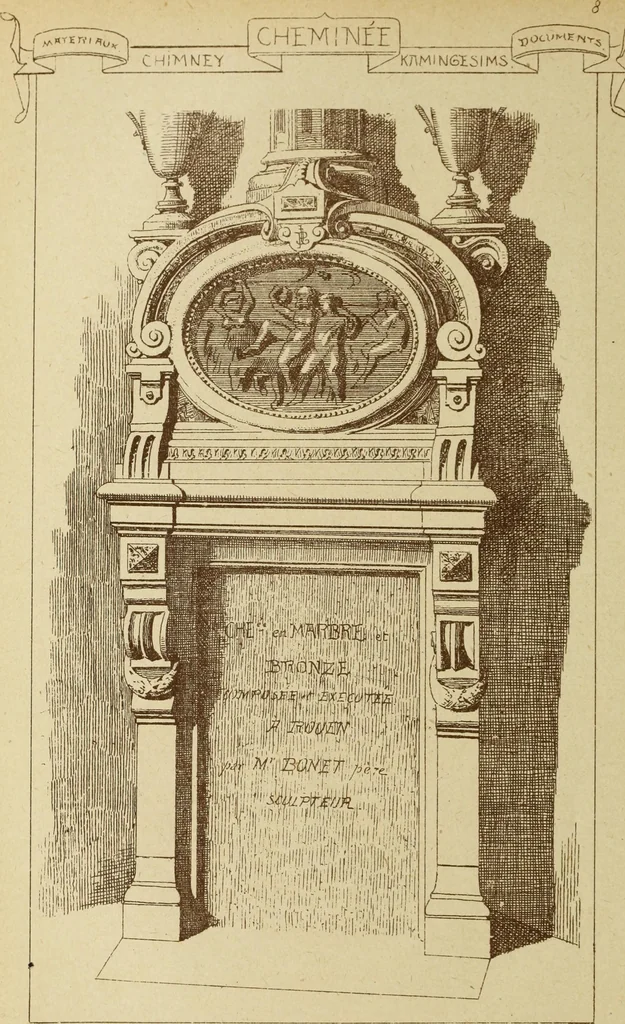 An illustration from Materials and documents of architecture and sculpture : classified alphabetically, 1915, leaf 339