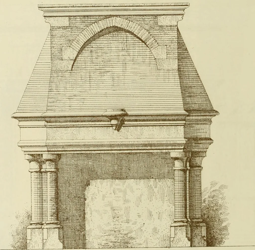 An illustration from Materials and documents of architecture and sculpture : classified alphabetically, 1915, leaf 341