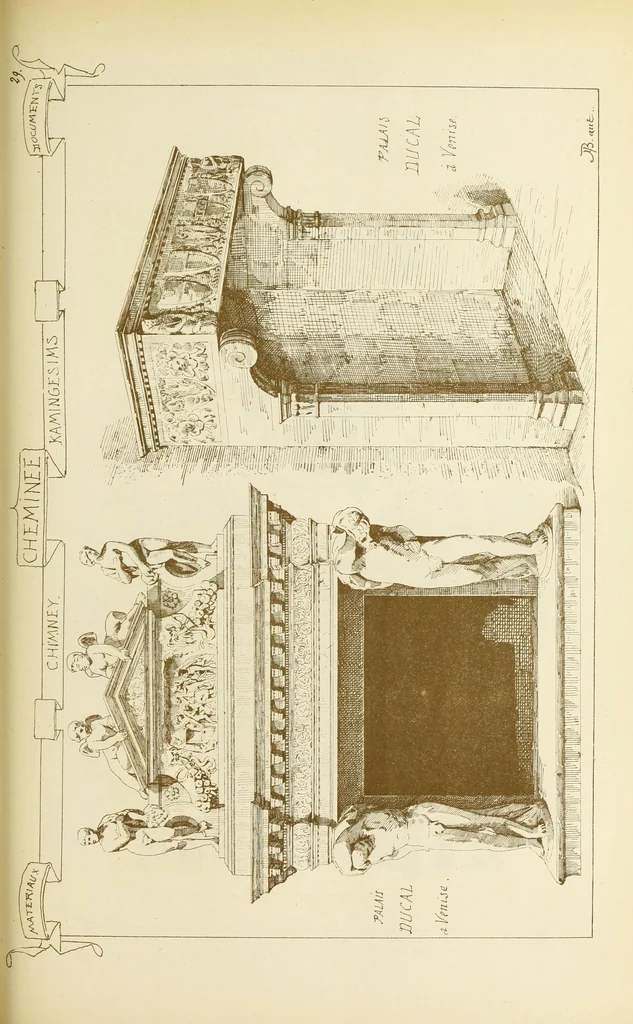 An illustration from Materials and documents of architecture and sculpture : classified alphabetically, 1915, leaf 344