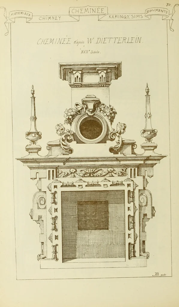 An illustration from Materials and documents of architecture and sculpture : classified alphabetically, 1915, leaf 345