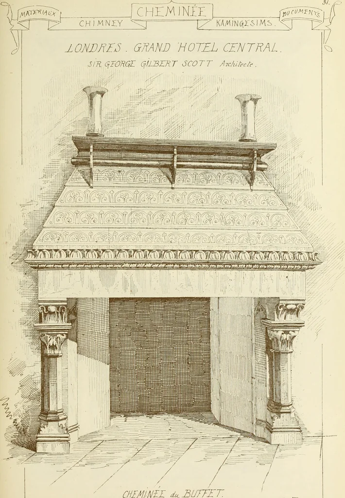 An illustration from Materials and documents of architecture and sculpture : classified alphabetically, 1915, leaf 346