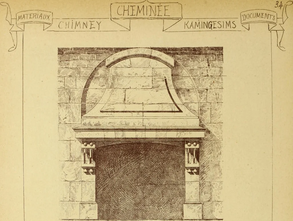 An illustration from Materials and documents of architecture and sculpture : classified alphabetically, 1915, leaf 349