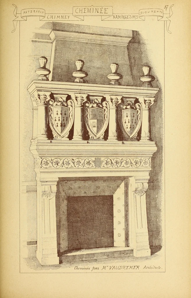 An illustration from Materials and documents of architecture and sculpture : classified alphabetically, 1915, leaf 352