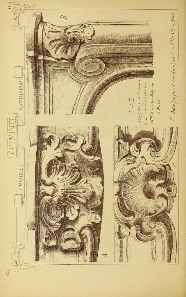An illustration from Materials and documents of architecture and sculpture : classified alphabetically, 1915, leaf 353