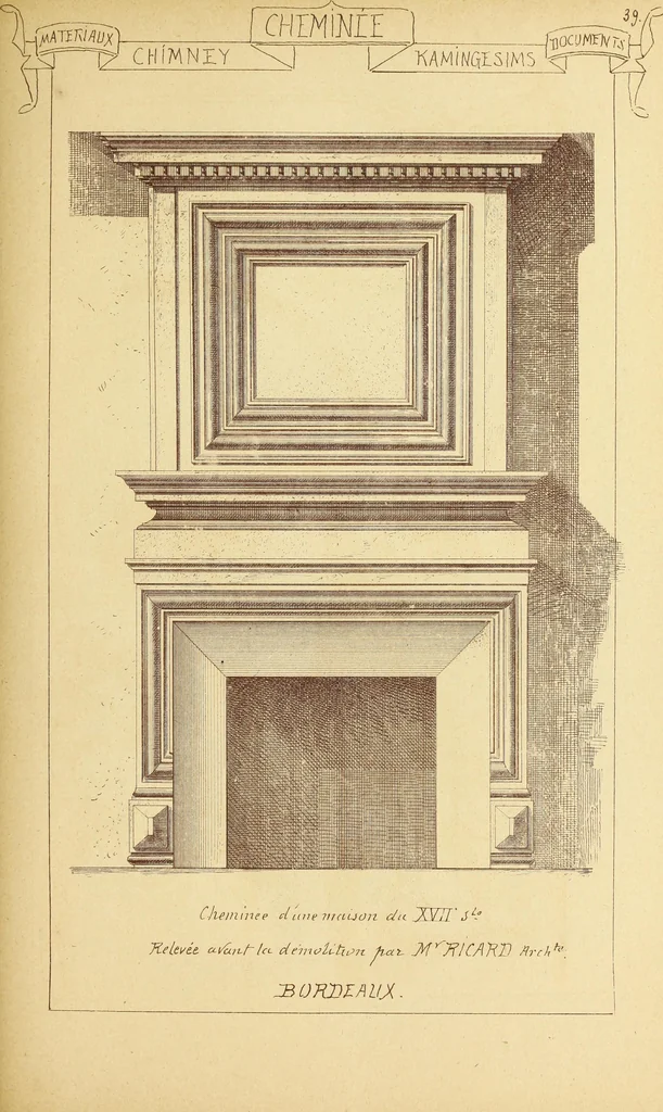 An illustration from Materials and documents of architecture and sculpture : classified alphabetically, 1915, leaf 354