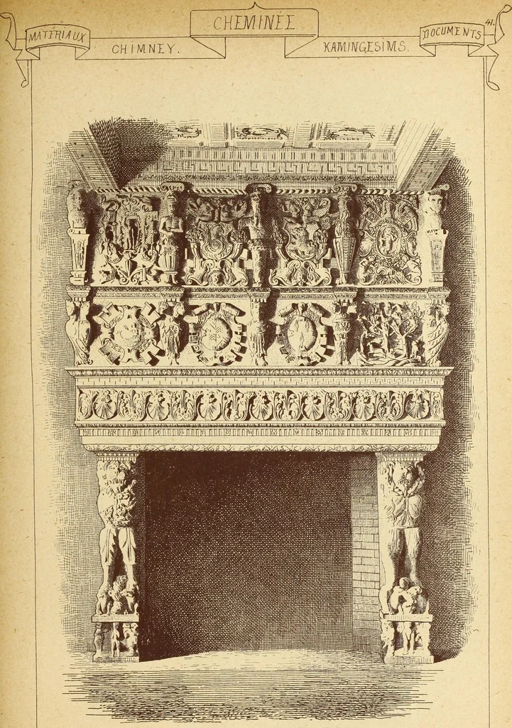 An illustration from Materials and documents of architecture and sculpture : classified alphabetically, 1915, leaf 356
