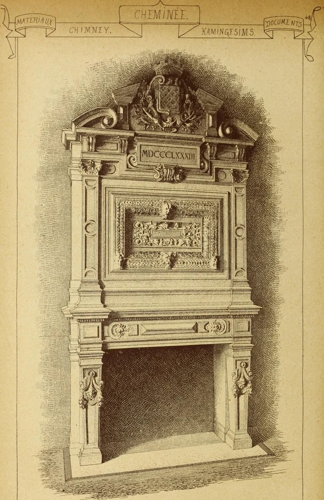 An illustration from Materials and documents of architecture and sculpture : classified alphabetically, 1915, leaf 363