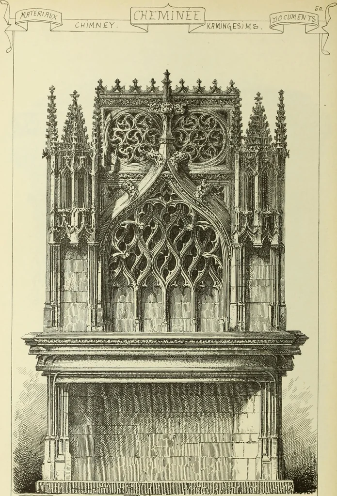 An illustration from Materials and documents of architecture and sculpture : classified alphabetically, 1915, leaf 365