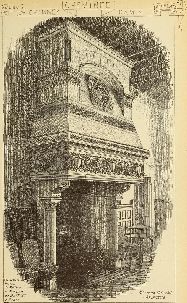 An illustration from Materials and documents of architecture and sculpture : classified alphabetically, 1915, leaf 372