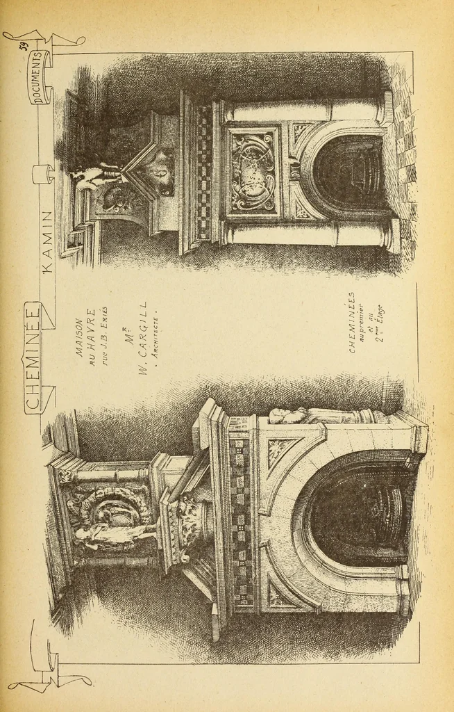 An illustration from Materials and documents of architecture and sculpture : classified alphabetically, 1915, leaf 374