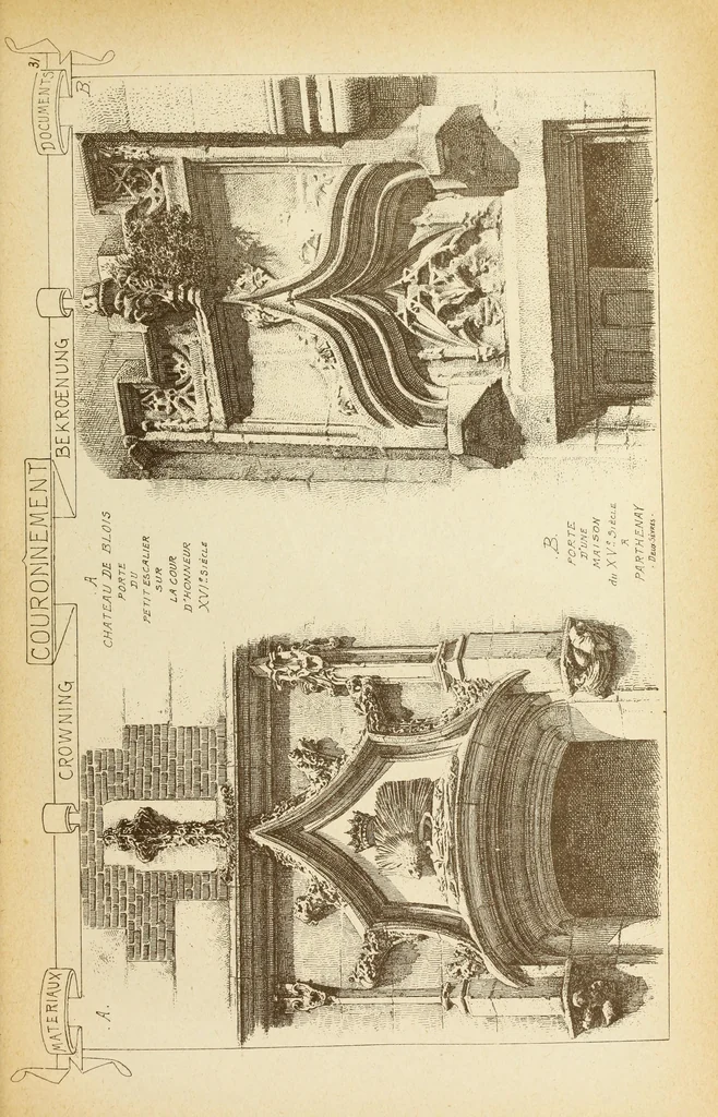 An illustration from Materials and documents of architecture and sculpture : classified alphabetically, 1915, leaf 38