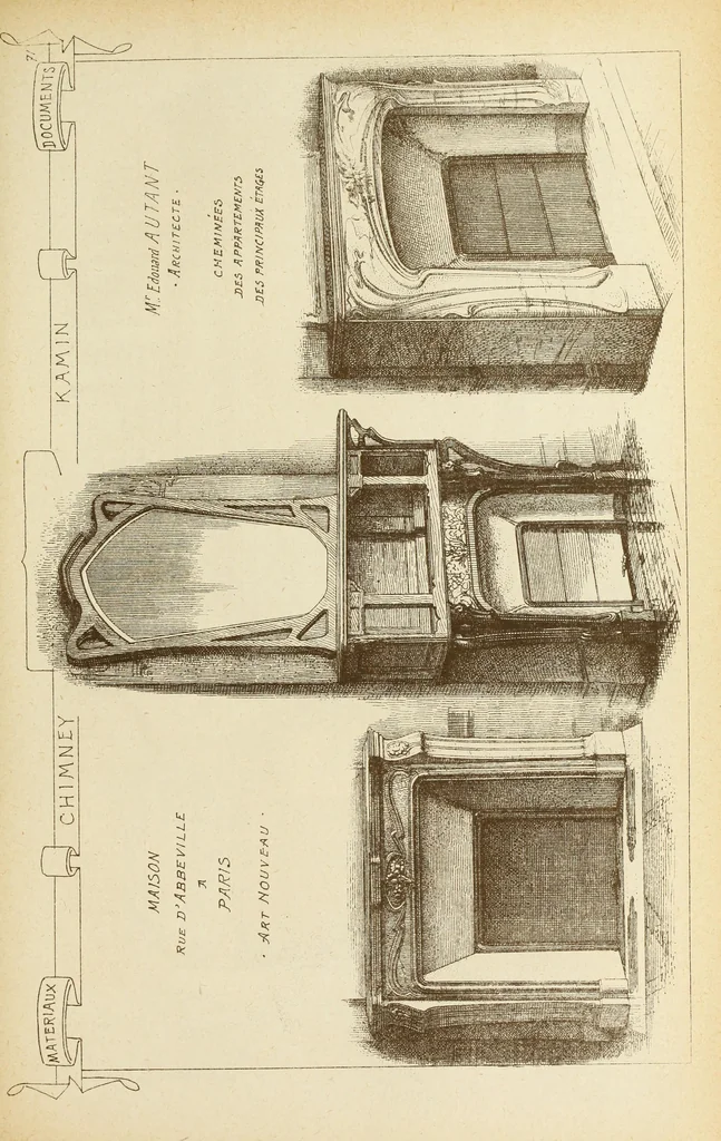 An illustration from Materials and documents of architecture and sculpture : classified alphabetically, 1915, leaf 386