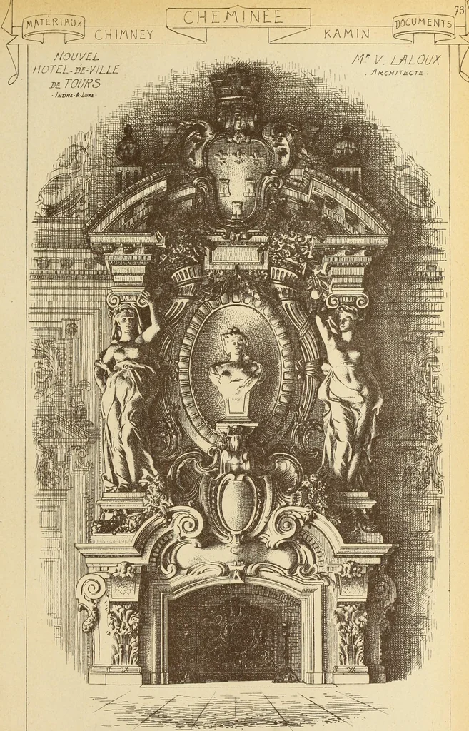 An illustration from Materials and documents of architecture and sculpture : classified alphabetically, 1915, leaf 388