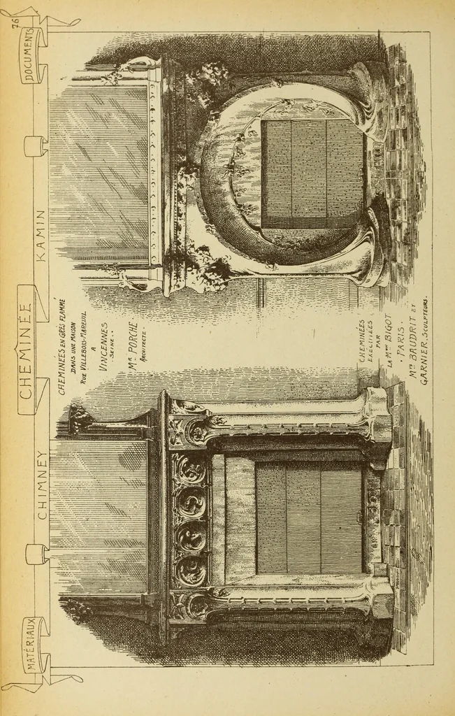 An illustration from Materials and documents of architecture and sculpture : classified alphabetically, 1915, leaf 391