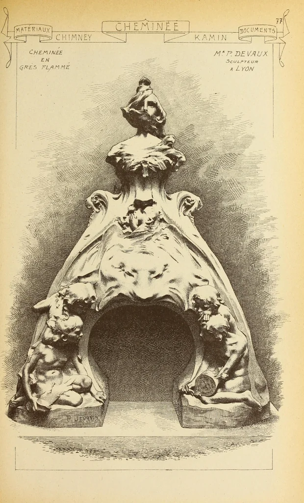 An illustration from Materials and documents of architecture and sculpture : classified alphabetically, 1915, leaf 392