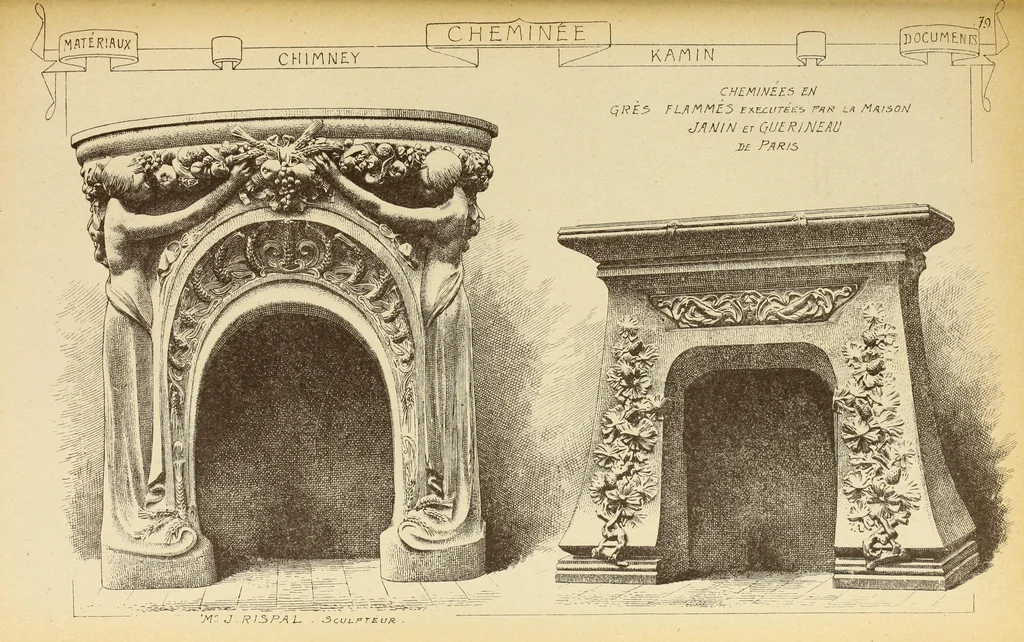 An illustration from Materials and documents of architecture and sculpture : classified alphabetically, 1915, leaf 394