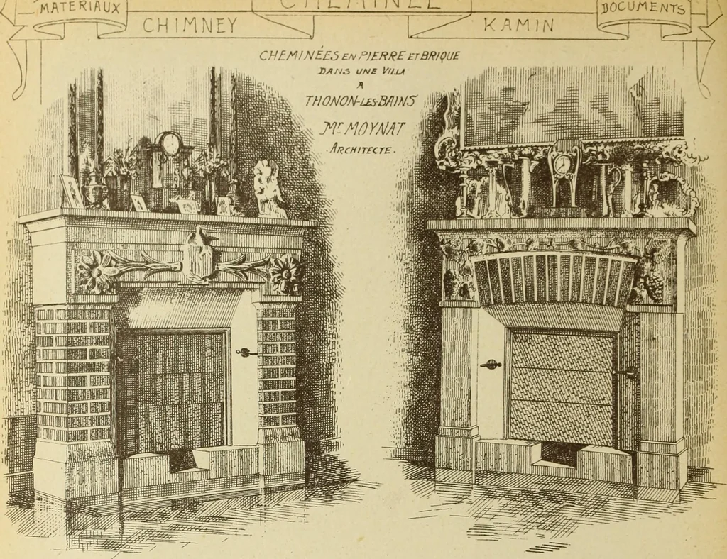 An illustration from Materials and documents of architecture and sculpture : classified alphabetically, 1915, leaf 395