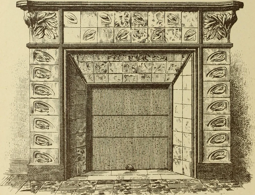 An illustration from Materials and documents of architecture and sculpture : classified alphabetically, 1915, leaf 395
