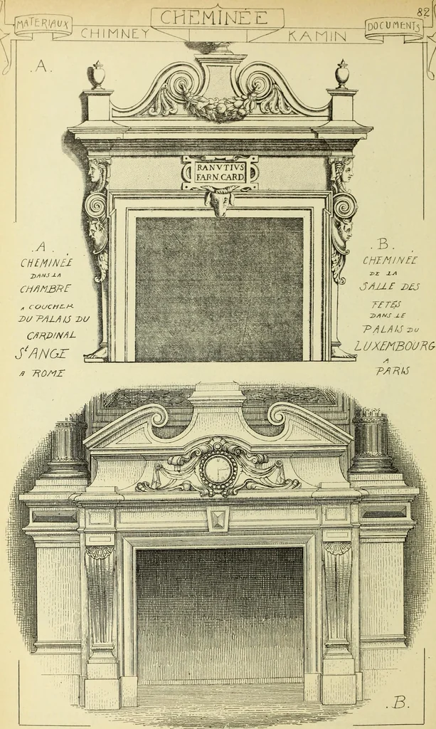 An illustration from Materials and documents of architecture and sculpture : classified alphabetically, 1915, leaf 397