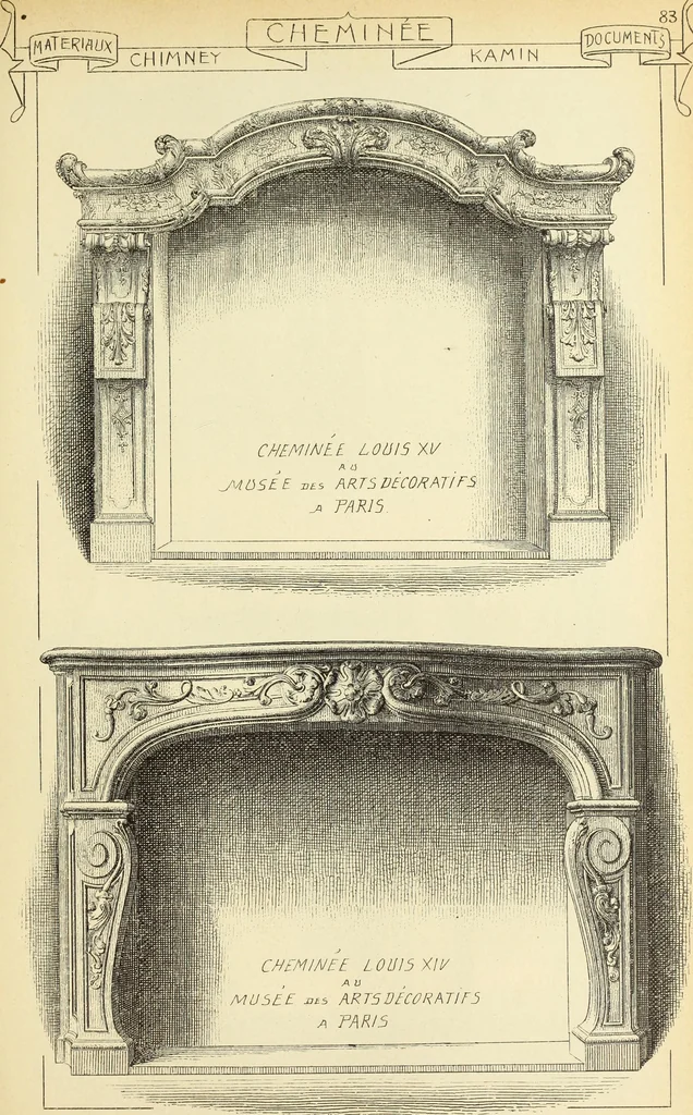 An illustration from Materials and documents of architecture and sculpture : classified alphabetically, 1915, leaf 398