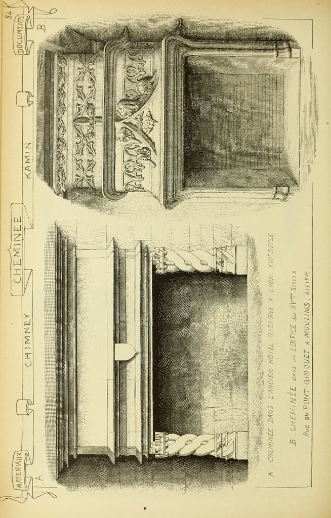 An illustration from Materials and documents of architecture and sculpture : classified alphabetically, 1915, leaf 399