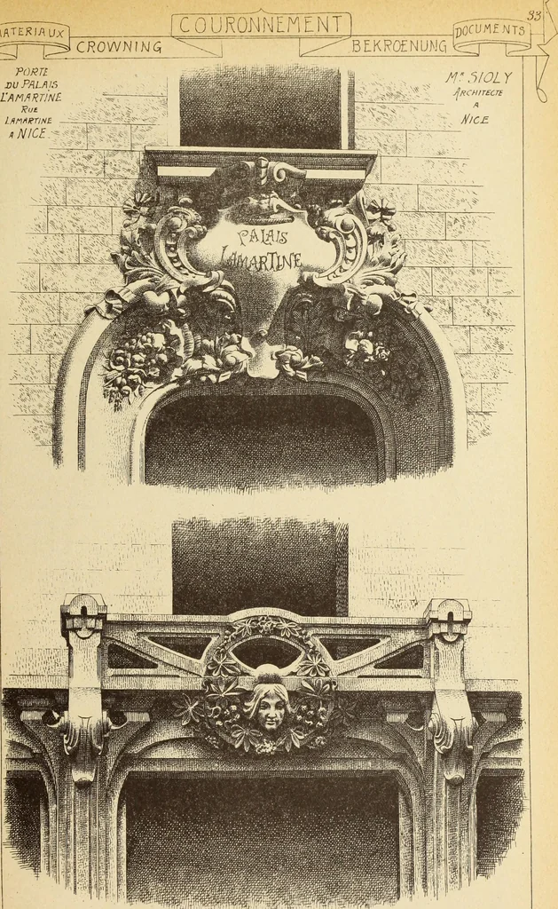 An illustration from Materials and documents of architecture and sculpture : classified alphabetically, 1915, leaf 40